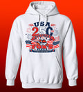 Fox's Pizza USA 250th Birthday Hoodie - White