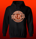 Fox's Pizza Fresh Hot Circle Logo Hoodie - Black